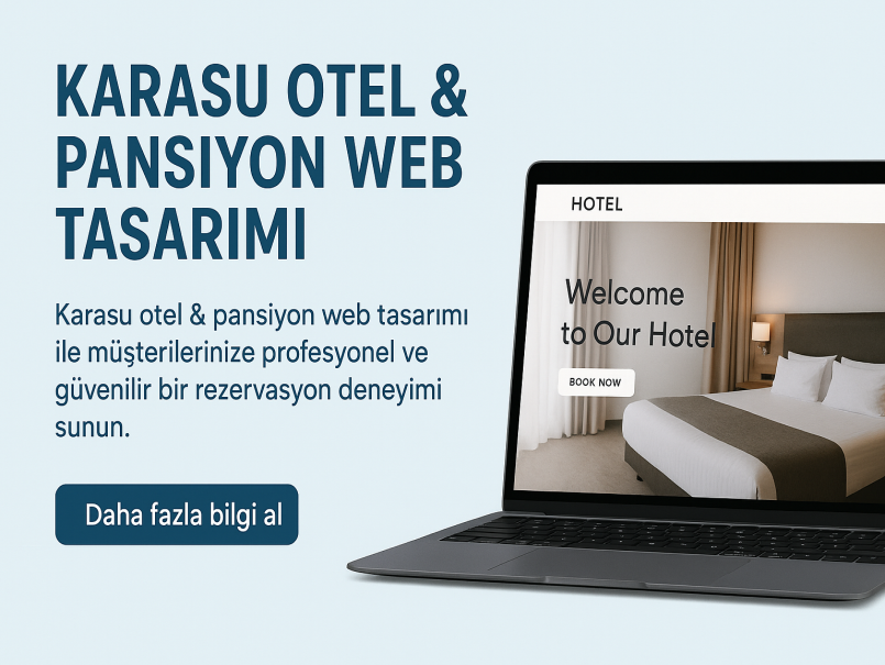 Karasu Otel & Pansiyon Web Tasarımı